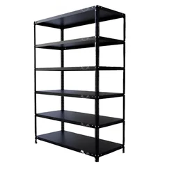 Alija 78 x 41 x 18 Inch 6 Shelves Multipurpose Storage Rack (22 Gauge Shelves & 16 Gauge Angle)